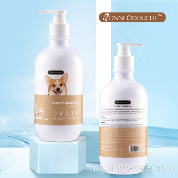 Shampoo Fluffy Pet Gel de banho para gatos